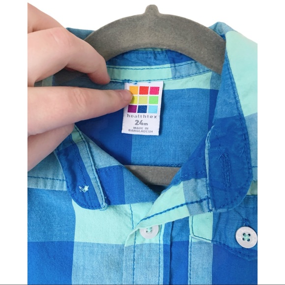 Short Sleeve Button Down Baby/Toddler- 24 MTH - Picture 3 of 4